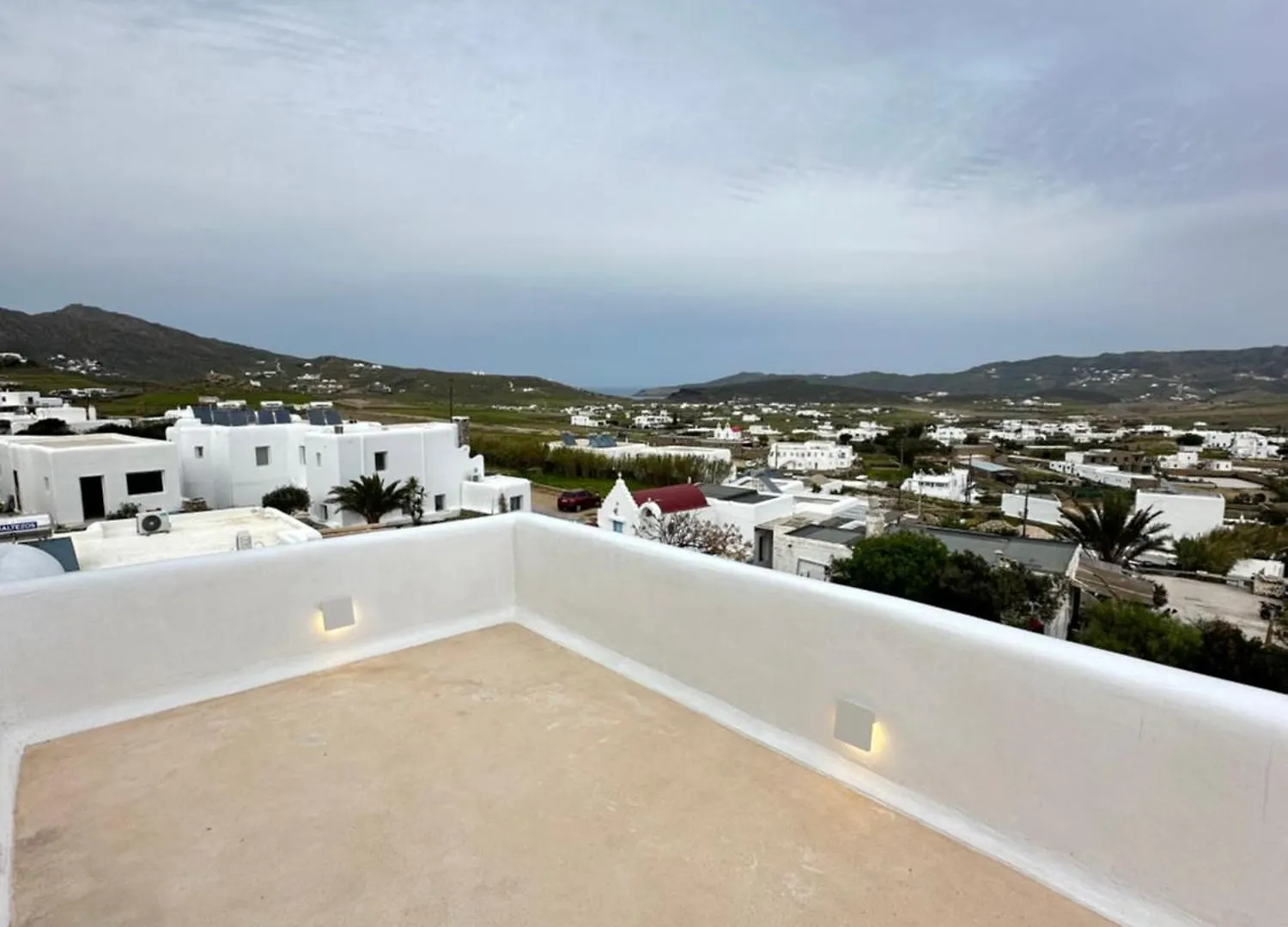 Myconian Unique Villa In Marathi , 130 - 4People ,Shisha Place ,Secured Free Parking, Party Place - Terrace For Dinner & Sunset - Elenas Hospitality - Mykonos Town